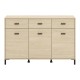ΚΟΜΟΤΑ-ΜΠΟΥΦΕΣ ARBELA 3K3F3V LIGHT PORT OAK ΧΡΩΜΑ 138x40x90εκ ΚΟΜΟΤΑ-ΜΠΟΥΦΕΣ ARBELA 3K3F3V LIGHT PORT OAK ΧΡΩΜΑ 138x40x90εκ