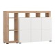 ΚΟΜΟΤΑ-ΜΠΟΥΦΕΣ ARGYLL 154 3K3V OP ΛΕΥΚΟ ΜΕ ARTISAN OAK ΧΡΩΜΑ 155x40x100εκ ΚΟΜΟΤΑ-ΜΠΟΥΦΕΣ ARGYLL 154 3K3V OP ΛΕΥΚΟ ΜΕ ARTISAN OAK ΧΡΩΜΑ 155x40x100εκ