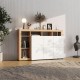 ΚΟΜΟΤΑ-ΜΠΟΥΦΕΣ ARGYLL 154 3K3V OP ΛΕΥΚΟ ΜΕ ARTISAN OAK ΧΡΩΜΑ 155x40x100εκ ΚΟΜΟΤΑ-ΜΠΟΥΦΕΣ ARGYLL 154 3K3V OP ΛΕΥΚΟ ΜΕ ARTISAN OAK ΧΡΩΜΑ 155x40x100εκ