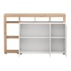 ΚΟΜΟΤΑ-ΜΠΟΥΦΕΣ ARGYLL 154 3K3V OP ΛΕΥΚΟ ΜΕ ARTISAN OAK ΧΡΩΜΑ 155x40x100εκ ΚΟΜΟΤΑ-ΜΠΟΥΦΕΣ ARGYLL 154 3K3V OP ΛΕΥΚΟ ΜΕ ARTISAN OAK ΧΡΩΜΑ 155x40x100εκ