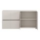 ΚΟΜΟΤΑ-ΜΠΟΥΦΕΣ ARGYLL 154 4K2F2V CASHMERE ΧΡΩΜΑ 155x40x79εκ ΚΟΜΟΤΑ-ΜΠΟΥΦΕΣ ARGYLL 154 4K2F2V CASHMERE ΧΡΩΜΑ 155x40x79εκ
