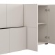 ΚΟΜΟΤΑ-ΜΠΟΥΦΕΣ ARGYLL 154 4K2F2V CASHMERE ΧΡΩΜΑ 155x40x79εκ ΚΟΜΟΤΑ-ΜΠΟΥΦΕΣ ARGYLL 154 4K2F2V CASHMERE ΧΡΩΜΑ 155x40x79εκ