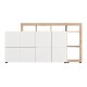 ΚΟΜΟΤΑ-ΜΠΟΥΦΕΣ ARGYLL 192 4K2F2V OP ΛΕΥΚΟ ΜΕ ARTISAN OAK ΧΡΩΜΑ 193x40x100εκ ΚΟΜΟΤΑ-ΜΠΟΥΦΕΣ ARGYLL 192 4K2F2V OP ΛΕΥΚΟ ΜΕ ARTISAN OAK ΧΡΩΜΑ 193x40x100εκ