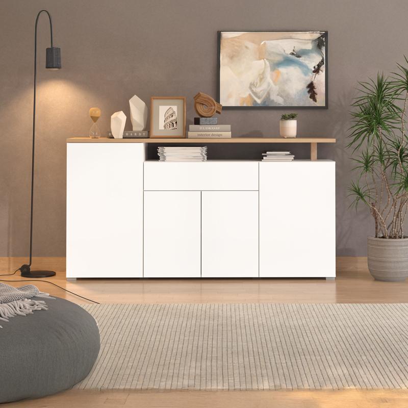 ΚΟΜΟΤΑ-ΜΠΟΥΦΕΣ ATERNO 180 4K1F4V ΛΕΥΚΟ/ARTISAN ΧΡΩΜΑ 180x40x94εκ ΚΟΜΟΤΑ-ΜΠΟΥΦΕΣ ATERNO 180 4K1F4V ΛΕΥΚΟ/ARTISAN ΧΡΩΜΑ 180x40x94εκ