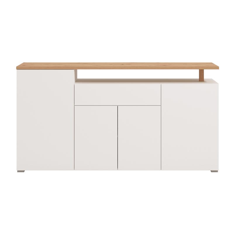ΚΟΜΟΤΑ-ΜΠΟΥΦΕΣ ATERNO 180 4K1F4V ΛΕΥΚΟ/ARTISAN ΧΡΩΜΑ 180x40x94εκ ΚΟΜΟΤΑ-ΜΠΟΥΦΕΣ ATERNO 180 4K1F4V ΛΕΥΚΟ/ARTISAN ΧΡΩΜΑ 180x40x94εκ