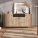 ΚΟΜΟΤΑ-ΜΠΟΥΦΕΣ Avignon AVIGNON 170 4K1F4V ARTISAN OAK-ΜΑΥΡΟ ΧΡΩΜΑ 170x40x90εκ ΚΟΜΟΤΑ-ΜΠΟΥΦΕΣ Avignon AVIGNON 170 4K1F4V ARTISAN OAK-ΜΑΥΡΟ ΧΡΩΜΑ 170x40x90εκ