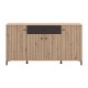 ΚΟΜΟΤΑ-ΜΠΟΥΦΕΣ Avignon AVIGNON 170 4K1F4V ARTISAN OAK-ΜΑΥΡΟ ΧΡΩΜΑ 170x40x90εκ ΚΟΜΟΤΑ-ΜΠΟΥΦΕΣ Avignon AVIGNON 170 4K1F4V ARTISAN OAK-ΜΑΥΡΟ ΧΡΩΜΑ 170x40x90εκ