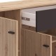 ΚΟΜΟΤΑ-ΜΠΟΥΦΕΣ Avignon AVIGNON 170 4K1F4V ARTISAN OAK-ΜΑΥΡΟ ΧΡΩΜΑ 170x40x90εκ ΚΟΜΟΤΑ-ΜΠΟΥΦΕΣ Avignon AVIGNON 170 4K1F4V ARTISAN OAK-ΜΑΥΡΟ ΧΡΩΜΑ 170x40x90εκ
