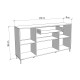 ΚΟΜΟΤΑ-ΜΠΟΥΦΕΣ Avignon AVIGNON 170 4K1F4V ARTISAN OAK-ΜΑΥΡΟ ΧΡΩΜΑ 170x40x90εκ ΚΟΜΟΤΑ-ΜΠΟΥΦΕΣ Avignon AVIGNON 170 4K1F4V ARTISAN OAK-ΜΑΥΡΟ ΧΡΩΜΑ 170x40x90εκ