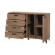 ΚΟΜΟΤΑ-ΜΠΟΥΦΕΣ CORVIA 3K4F FLAGSTAF-CARBON 138x40x90εκ ΚΟΜΟΤΑ-ΜΠΟΥΦΕΣ CORVIA 3K4F FLAGSTAF-CARBON 138x40x90εκ