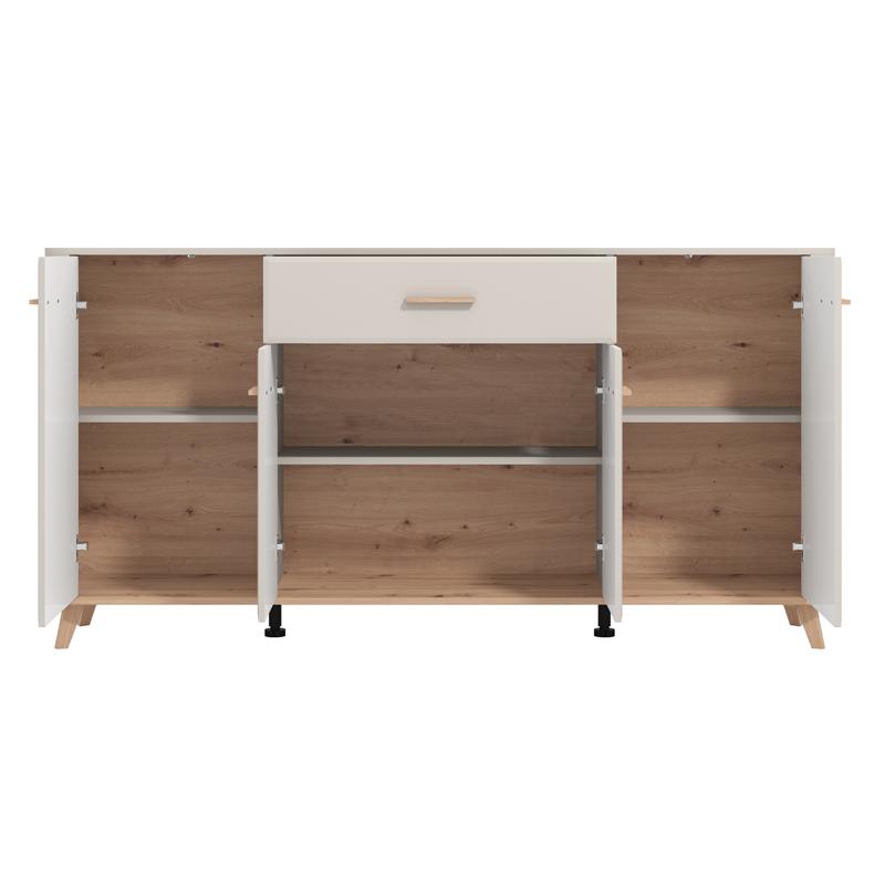 ΚΟΜΟΤΑ-ΜΠΟΥΦΕΣ DARWEN 180 4K1F4V CASHMERE/ARTISAN OAK/CASHMERE MATT FOIL 180x40x90εκ ΚΟΜΟΤΑ-ΜΠΟΥΦΕΣ DARWEN 180 4K1F4V CASHMERE/ARTISAN OAK/CASHMERE MATT FOIL 180x40x90εκ