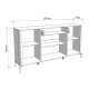 ΚΟΜΟΤΑ-ΜΠΟΥΦΕΣ DARWEN 180 4K1F4V CASHMERE/ARTISAN OAK/CASHMERE MATT FOIL 180x40x90εκ ΚΟΜΟΤΑ-ΜΠΟΥΦΕΣ DARWEN 180 4K1F4V CASHMERE/ARTISAN OAK/CASHMERE MATT FOIL 180x40x90εκ
