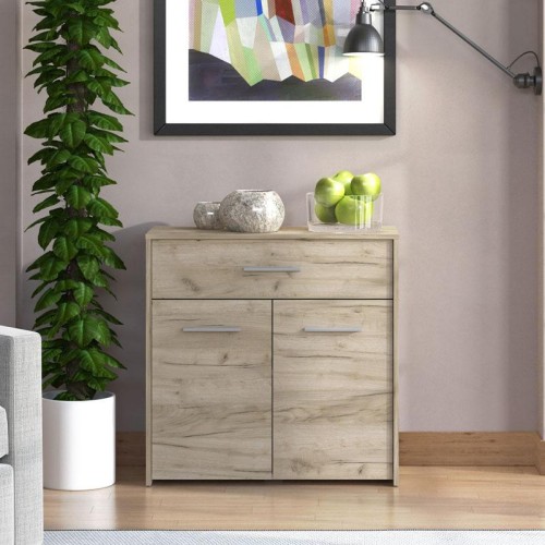 ΚΟΜΟΤΑ-ΜΠΟΥΦΕΣ GARONA 2K1F GREY OAK ΧΡΩΜΑ 80,5x33x80,5εκ