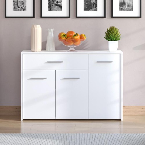 ΚΟΜΟΤΑ-ΜΠΟΥΦΕΣ GARONA 3K1F ΛΕΥΚΟ ΧΡΩΜΑ 119x33x80,5εκ