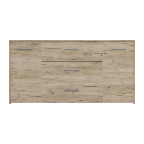 ΚΟΜΟΤΑ-ΜΠΟΥΦΕΣ GARONA 3K3F GREY OAK ΧΡΩΜΑ 158x33x80,5εκ