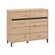 ΚΟΜΟΤΑ-ΜΠΟΥΦΕΣ MARRON 106 2K2F2V ARTISAN OAK/ΜΑΥΡΟ ΜΑΤΤ ΧΡΩΜΑ 106x40x90εκ ΚΟΜΟΤΑ-ΜΠΟΥΦΕΣ MARRON 106 2K2F2V ARTISAN OAK/ΜΑΥΡΟ ΜΑΤΤ ΧΡΩΜΑ 106x40x90εκ