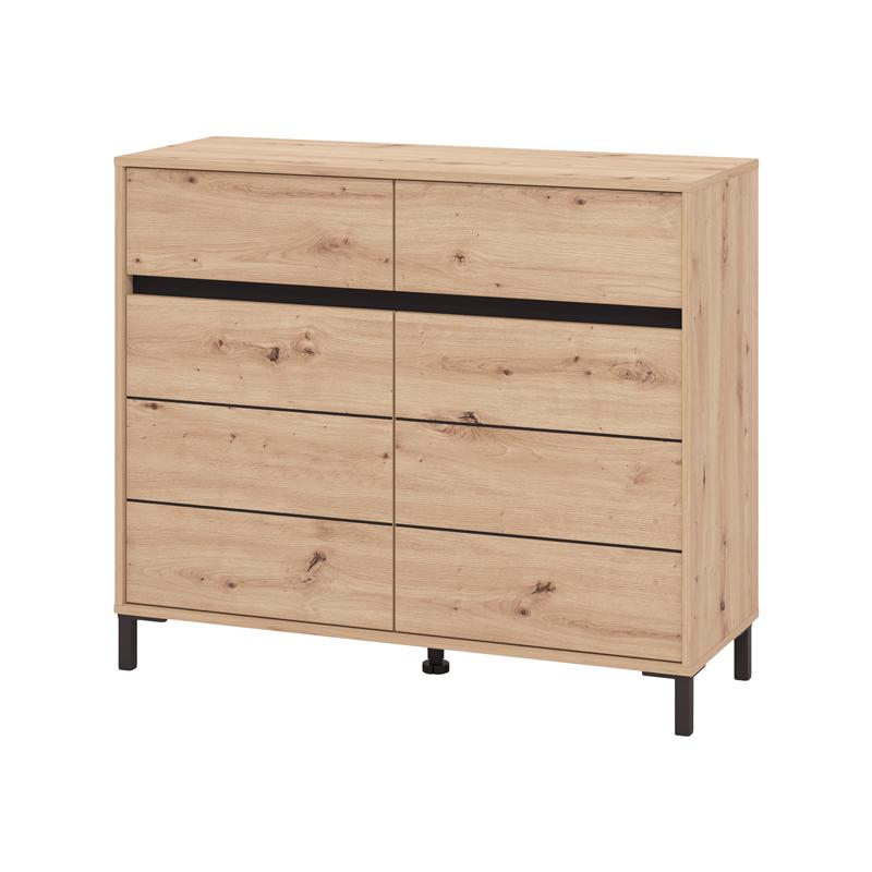 ΚΟΜΟΤΑ-ΜΠΟΥΦΕΣ MARRON 106 2K2F2V ARTISAN OAK/ΜΑΥΡΟ ΜΑΤΤ ΧΡΩΜΑ 106x40x90εκ ΚΟΜΟΤΑ-ΜΠΟΥΦΕΣ MARRON 106 2K2F2V ARTISAN OAK/ΜΑΥΡΟ ΜΑΤΤ ΧΡΩΜΑ 106x40x90εκ