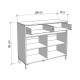 ΚΟΜΟΤΑ-ΜΠΟΥΦΕΣ MARRON 106 2K2F2V ARTISAN OAK/ΜΑΥΡΟ ΜΑΤΤ ΧΡΩΜΑ 106x40x90εκ ΚΟΜΟΤΑ-ΜΠΟΥΦΕΣ MARRON 106 2K2F2V ARTISAN OAK/ΜΑΥΡΟ ΜΑΤΤ ΧΡΩΜΑ 106x40x90εκ