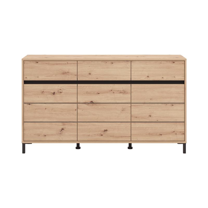 ΚΟΜΟΤΑ-ΜΠΟΥΦΕΣ MARRON 157 3K3F3V ARTISAN OAK/ΜΑΥΡΟ ΜΑΤΤ ΧΡΩΜΑ 157x40x90εκ ΚΟΜΟΤΑ-ΜΠΟΥΦΕΣ MARRON 157 3K3F3V ARTISAN OAK/ΜΑΥΡΟ ΜΑΤΤ ΧΡΩΜΑ 157x40x90εκ