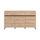 ΚΟΜΟΤΑ-ΜΠΟΥΦΕΣ MARRON 157 3K3F3V ARTISAN OAK/ΜΑΥΡΟ ΜΑΤΤ ΧΡΩΜΑ 157x40x90εκ ΚΟΜΟΤΑ-ΜΠΟΥΦΕΣ MARRON 157 3K3F3V ARTISAN OAK/ΜΑΥΡΟ ΜΑΤΤ ΧΡΩΜΑ 157x40x90εκ