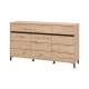 ΚΟΜΟΤΑ-ΜΠΟΥΦΕΣ MARRON 157 3K3F3V ARTISAN OAK/ΜΑΥΡΟ ΜΑΤΤ ΧΡΩΜΑ 157x40x90εκ ΚΟΜΟΤΑ-ΜΠΟΥΦΕΣ MARRON 157 3K3F3V ARTISAN OAK/ΜΑΥΡΟ ΜΑΤΤ ΧΡΩΜΑ 157x40x90εκ