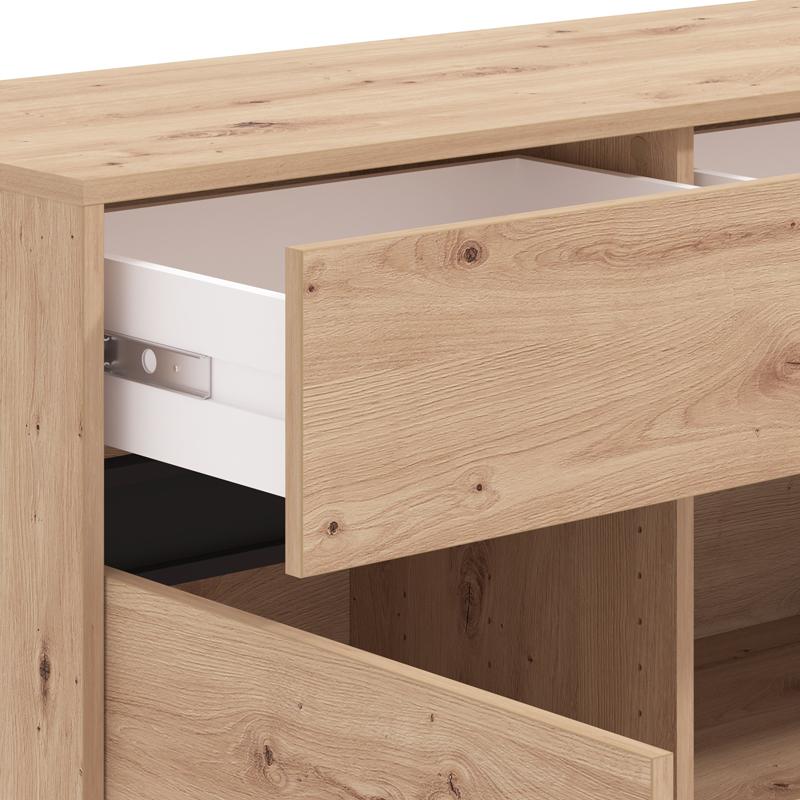 ΚΟΜΟΤΑ-ΜΠΟΥΦΕΣ MARRON 157 3K3F3V ARTISAN OAK/ΜΑΥΡΟ ΜΑΤΤ ΧΡΩΜΑ 157x40x90εκ ΚΟΜΟΤΑ-ΜΠΟΥΦΕΣ MARRON 157 3K3F3V ARTISAN OAK/ΜΑΥΡΟ ΜΑΤΤ ΧΡΩΜΑ 157x40x90εκ