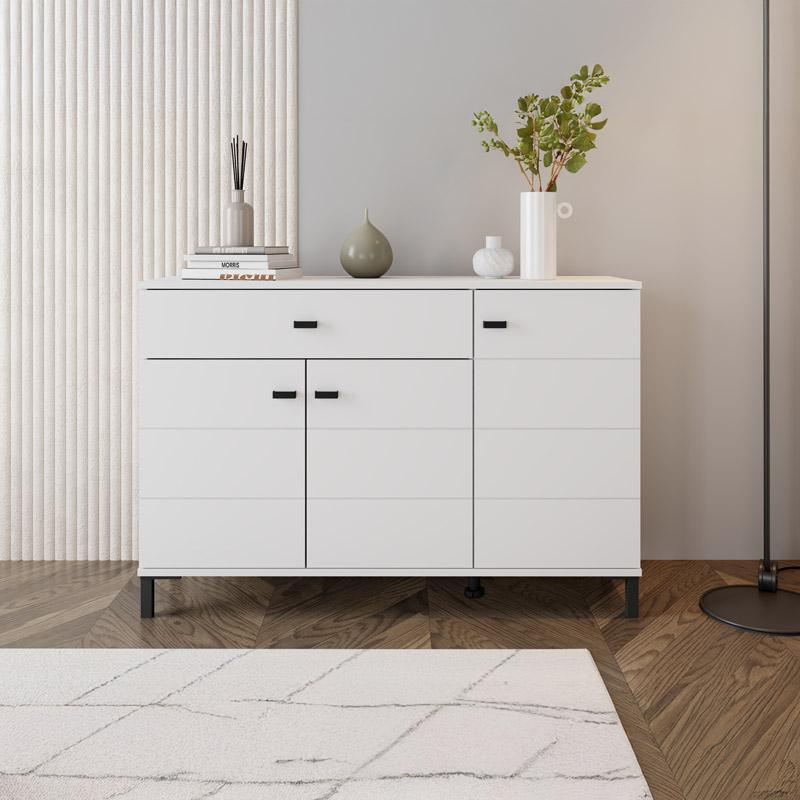 ΚΟΜΟΤΑ-ΜΠΟΥΦΕΣ SALAMIS 115 3K1F3V ΛΕΥΚΟ ΧΡΩΜΑ 116x35x78εκ ΚΟΜΟΤΑ-ΜΠΟΥΦΕΣ SALAMIS 115 3K1F3V ΛΕΥΚΟ ΧΡΩΜΑ 116x35x78εκ