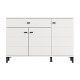 ΚΟΜΟΤΑ-ΜΠΟΥΦΕΣ SALAMIS 115 3K1F3V ΛΕΥΚΟ ΧΡΩΜΑ 116x35x78εκ ΚΟΜΟΤΑ-ΜΠΟΥΦΕΣ SALAMIS 115 3K1F3V ΛΕΥΚΟ ΧΡΩΜΑ 116x35x78εκ
