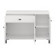 ΚΟΜΟΤΑ-ΜΠΟΥΦΕΣ SALAMIS 115 3K1F3V ΛΕΥΚΟ ΧΡΩΜΑ 116x35x78εκ ΚΟΜΟΤΑ-ΜΠΟΥΦΕΣ SALAMIS 115 3K1F3V ΛΕΥΚΟ ΧΡΩΜΑ 116x35x78εκ