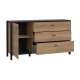 ΚΟΜΟΤΑ-ΜΠΟΥΦΕΣ TERRANO RIVIERA OAK ΧΡΩΜΑ 152x40x85εκ ΚΟΜΟΤΑ-ΜΠΟΥΦΕΣ TERRANO RIVIERA OAK ΧΡΩΜΑ 152x40x85εκ