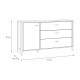 ΚΟΜΟΤΑ-ΜΠΟΥΦΕΣ TERRANO RIVIERA OAK ΧΡΩΜΑ 152x40x85εκ ΚΟΜΟΤΑ-ΜΠΟΥΦΕΣ TERRANO RIVIERA OAK ΧΡΩΜΑ 152x40x85εκ