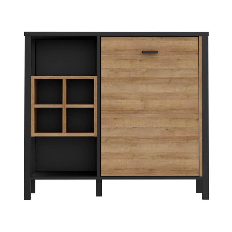 ΚΟΜΟΤΑ-ΜΠΟΥΦΕΣ TERRANO RIVIERA OAK ΧΡΩΜΑ 94x40x85εκ ΚΟΜΟΤΑ-ΜΠΟΥΦΕΣ TERRANO RIVIERA OAK ΧΡΩΜΑ 94x40x85εκ
