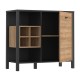 ΚΟΜΟΤΑ-ΜΠΟΥΦΕΣ TERRANO RIVIERA OAK ΧΡΩΜΑ 94x40x85εκ ΚΟΜΟΤΑ-ΜΠΟΥΦΕΣ TERRANO RIVIERA OAK ΧΡΩΜΑ 94x40x85εκ