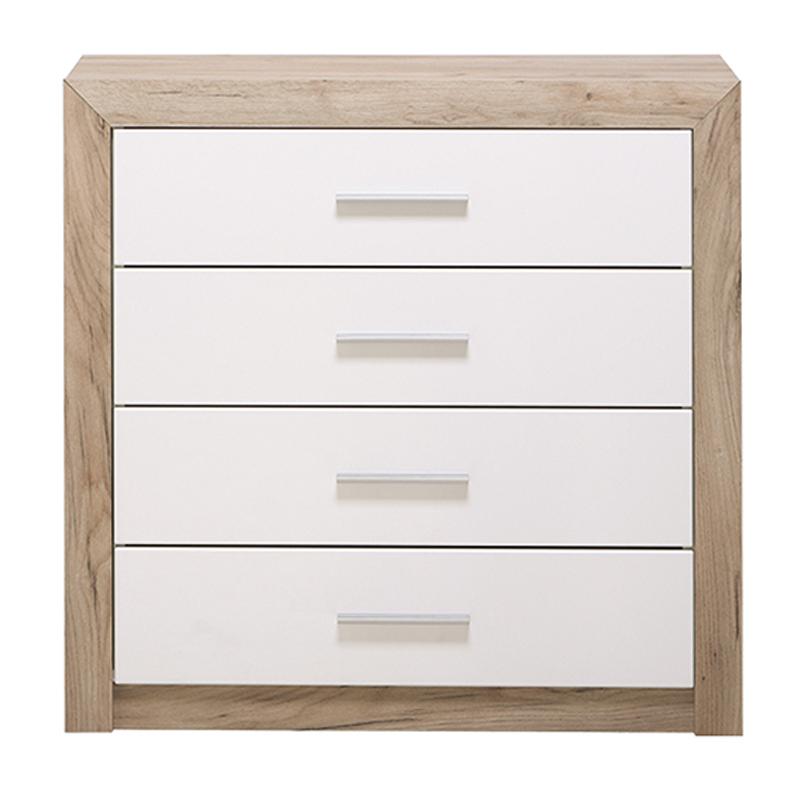 ΚΟΜΟΤΑ-ΣΥΡΤΑΡΙΕΡΑ  Etna 4F Grey Oak - Λευκή Λάκα 93*35*90.5