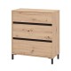 ΚΟΜΟΤΑ-ΣΥΡΤΑΡΙΕΡΑ MARRON 80 3F ARTISAN OAK/ΜΑΥΡΟ ΜΑΤΤ ΧΡΩΜΑ 80x40x90εκ ΚΟΜΟΤΑ-ΣΥΡΤΑΡΙΕΡΑ MARRON 80 3F ARTISAN OAK/ΜΑΥΡΟ ΜΑΤΤ ΧΡΩΜΑ 80x40x90εκ