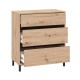 ΚΟΜΟΤΑ-ΣΥΡΤΑΡΙΕΡΑ MARRON 80 3F ARTISAN OAK/ΜΑΥΡΟ ΜΑΤΤ ΧΡΩΜΑ 80x40x90εκ ΚΟΜΟΤΑ-ΣΥΡΤΑΡΙΕΡΑ MARRON 80 3F ARTISAN OAK/ΜΑΥΡΟ ΜΑΤΤ ΧΡΩΜΑ 80x40x90εκ