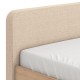 ΚΡΕΒΑΤΙ BARLETTA 120 ARTISAN OAK ΜΕ ΜΠΕΖ ΥΦΑΣΜΑ 131x213,5x85,5εκ (120x200)