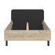 ΚΡΕΒΑΤΙ BARLETTA 120 GREY OAK ΜΕ ΓΚΡΙ ΥΦΑΣΜΑ ΚΑΙ ΜΑΥΡΑ ΠΟΔΙΑ 131x213,5x85,5εκ (120x200) ΚΡΕΒΑΤΙ BARLETTA 120 GREY OAK ΜΕ ΓΚΡΙ ΥΦΑΣΜΑ ΚΑΙ ΜΑΥΡΑ ΠΟΔΙΑ 131x213,5x85,5εκ (120x200)