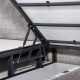 ΚΡΕΒΑΤΙ Fylliana Edem ΓΚΡΙ ΜΕ ΑΠΟΘ ΧΩΡΟ 208x162x130εκ (160x200)