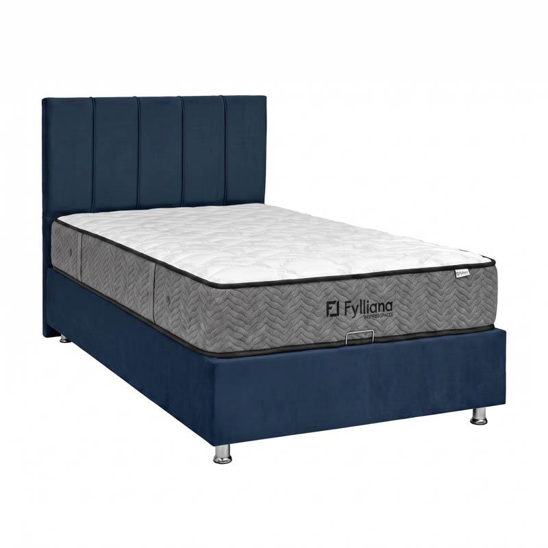 ΚΡΕΒΑΤΙ Fylliana Noble BLUE RAF ΜΕ ΑΠΟΘHKEYTIKO ΧΩΡΟ 122x208x130εκ (120x200) ΚΡΕΒΑΤΙ Fylliana Noble BLUE RAF ΜΕ ΑΠΟΘHKEYTIKO ΧΩΡΟ 122x208x130εκ (120x200)