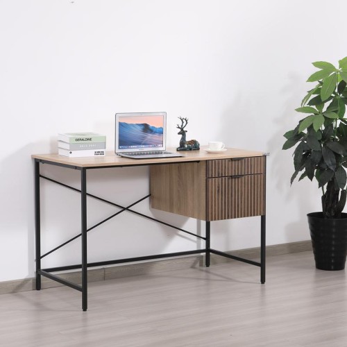 ΜΕΤΑΛΛΙΚΟ ΓΡΑΦΕΙΟ Fylliana Edge 1932 SONOMA-WALLNUT ΧΡΩΜΑ 120x60x76εκ ΜΕΤΑΛΛΙΚΟ ΓΡΑΦΕΙΟ Fylliana Edge 1932 SONOMA-WALLNUT ΧΡΩΜΑ 120x60x76εκ