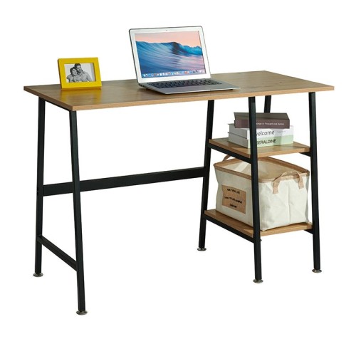 ΜΕΤΑΛΛΙΚΟ ΓΡΑΦΕΙΟ Fylliana Edge 2084 GREY OAK ΧΡΩΜΑ 110x50x75εκ