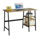 ΜΕΤΑΛΛΙΚΟ ΓΡΑΦΕΙΟ Fylliana Edge 2084 GREY OAK ΧΡΩΜΑ 110x50x75εκ