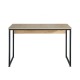 ΜΕΤΑΛΛΙΚΟ ΓΡΑΦΕΙΟ Fylliana Edge 2086 GREY OAK ΧΡΩΜΑ 120x60x75εκ