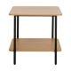 ΜΕΤΑΛΛΙΚΟ ΚΟΜΟΔΙΝΟ Fylliana FL2504 BLACK OAK ΧΡΩΜΑ 50x50x50εκ ΜΕΤΑΛΛΙΚΟ ΚΟΜΟΔΙΝΟ Fylliana FL2504 BLACK OAK ΧΡΩΜΑ 50x50x50εκ