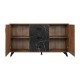 ΜΠΟΥΦΕΣ Fylliana Miami TOBACCO ΜΕ BLACK MARBLE ΧΡΩΜΑ 160x40x84εκ ΜΠΟΥΦΕΣ Fylliana Miami TOBACCO ΜΕ BLACK MARBLE ΧΡΩΜΑ 160x40x84εκ