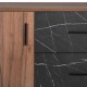 ΜΠΟΥΦΕΣ Fylliana Miami TOBACCO ΜΕ BLACK MARBLE ΧΡΩΜΑ 160x40x84εκ ΜΠΟΥΦΕΣ Fylliana Miami TOBACCO ΜΕ BLACK MARBLE ΧΡΩΜΑ 160x40x84εκ