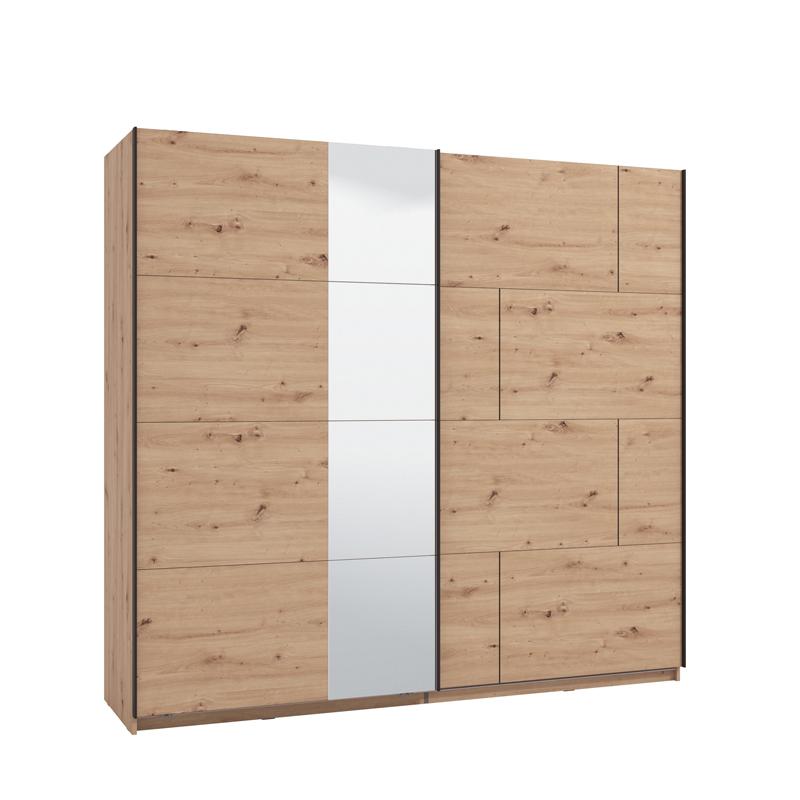 ΝΤΟΥΛΑΠΑ ALERIA 220 OG h205 ARTISAN OΑΚ ΧΡΩΜΑ 220x61x205εκ ΝΤΟΥΛΑΠΑ ALERIA 220 OG h205 ARTISAN OΑΚ ΧΡΩΜΑ 220x61x205εκ