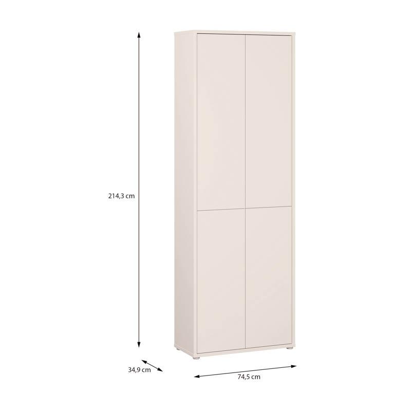 ΝΤΟΥΛΑΠΑ ALICE SAND ΧΡΩΜΑ 75x35x215εκ ΝΤΟΥΛΑΠΑ ALICE SAND ΧΡΩΜΑ 75x35x215εκ
