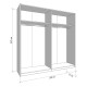 ΝΤΟΥΛΑΠΑ ARBELA 220 OG h217 LIGHT PORT ΟΑΚ ΧΡΩΜΑ 220x61x218εκ ΝΤΟΥΛΑΠΑ ARBELA 220 OG h217 LIGHT PORT ΟΑΚ ΧΡΩΜΑ 220x61x218εκ